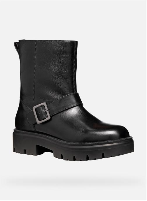 Geox Bottines basses D KLARGENA femme noir