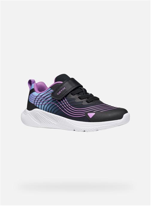 Geox Baskets basses J SPRINTYE GIRL fille multicolore