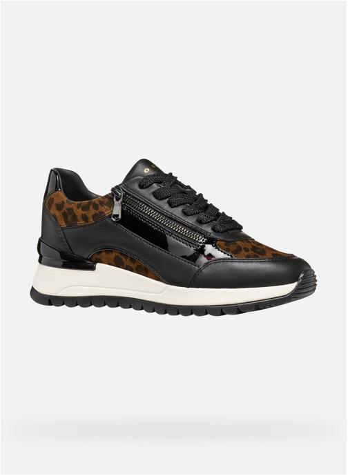 Geox Baskets basses DESYA WOMAN femme noir