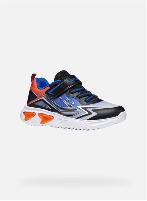 Geox Baskets basses ASSISTER BOY garçon noir