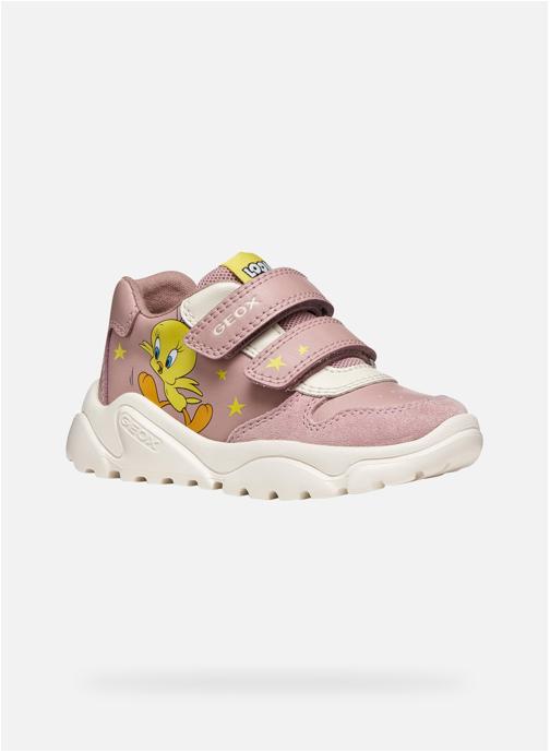 Geox Baskets basses B CIUFCIUF GIRL fille rose