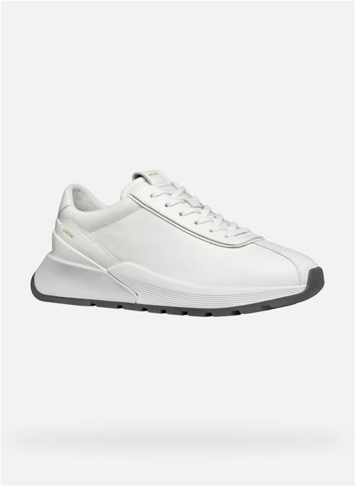 Geox Baskets basses U METROPOLI homme blanc