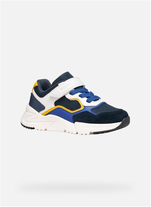 Geox Baskets basses J LOFTUS BOY garçon bleu