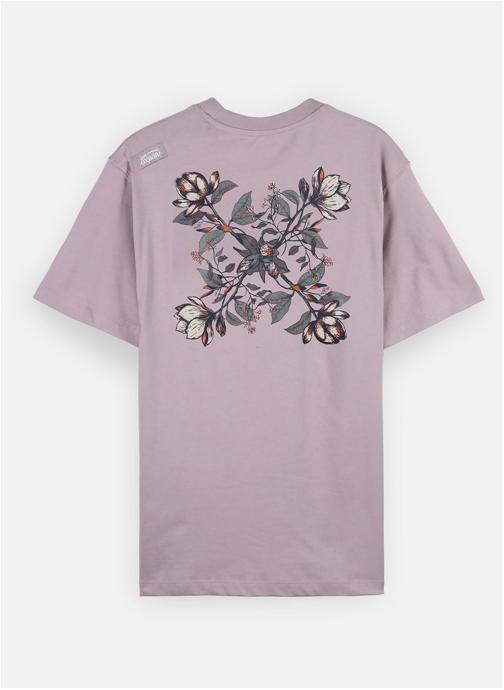 Oxbow Tee-shirts FLORAL homme rose