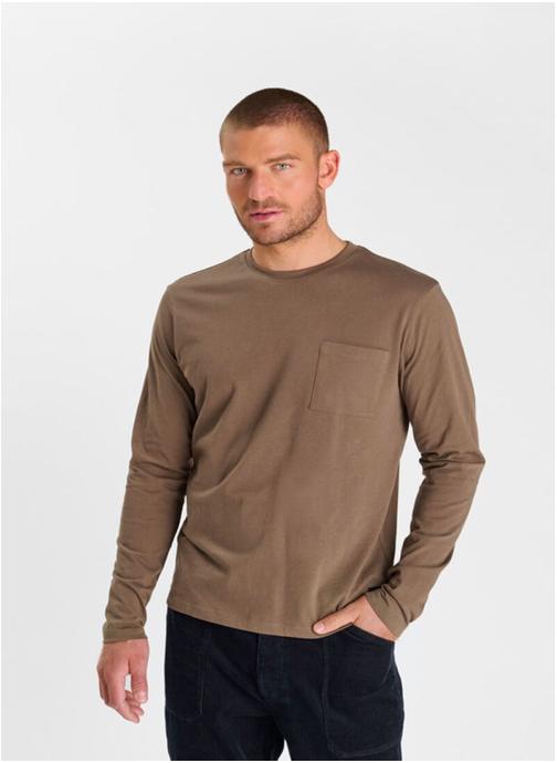 Le temps des cerises Tee-shirts Tee-Shirt TOLAS Brown homme marron