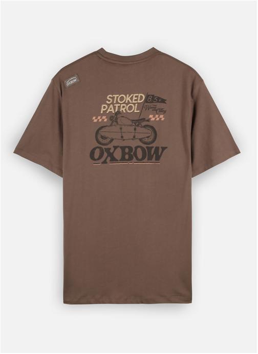 Oxbow Tee-shirts CRUISER homme marron