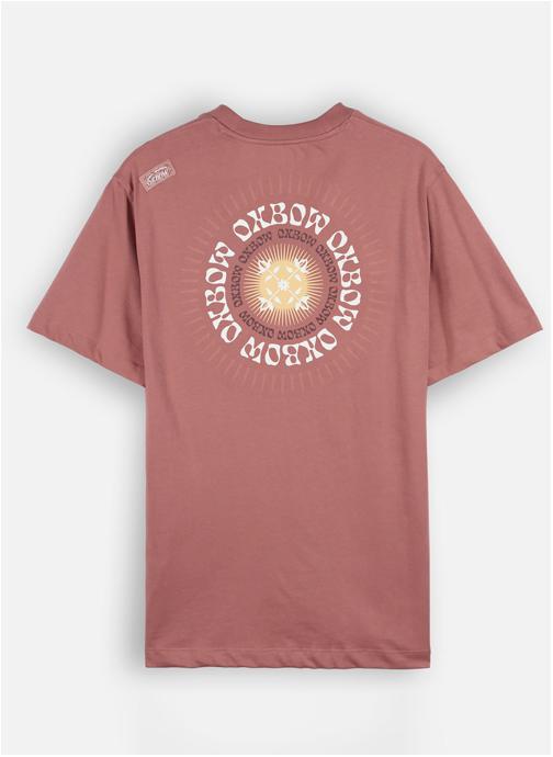 Oxbow Tee-shirts SPIRAL homme rose