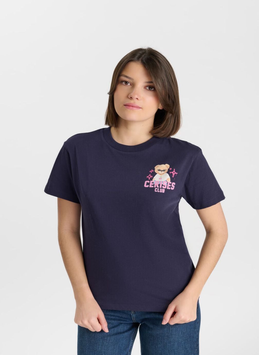 Tee-shirts Tee-Shirt LIAMGI Blue fille bleu Le temps des cerises Tee-shirts Tee-Shirt LIAMGI Blue fille bleu Bleu