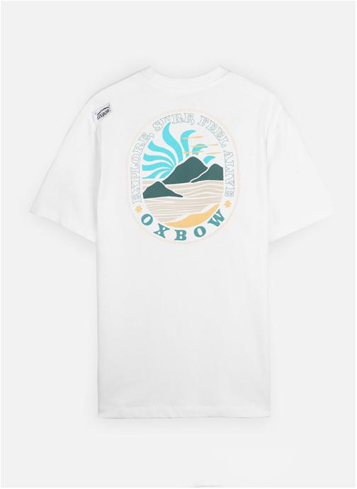 Oxbow Tee-shirts UNFADING homme blanc