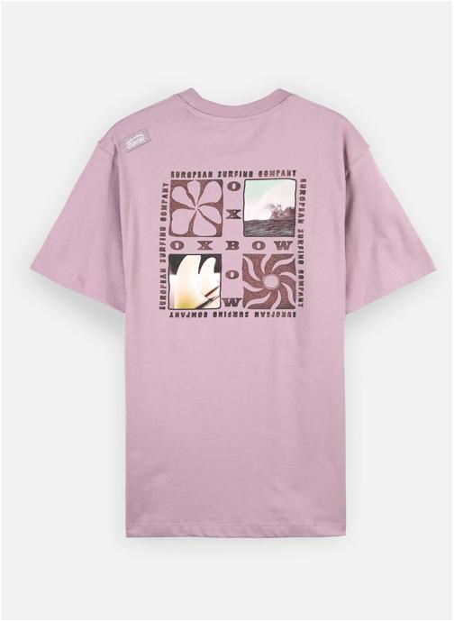 Oxbow Tee-shirts SUNRAYS homme rose