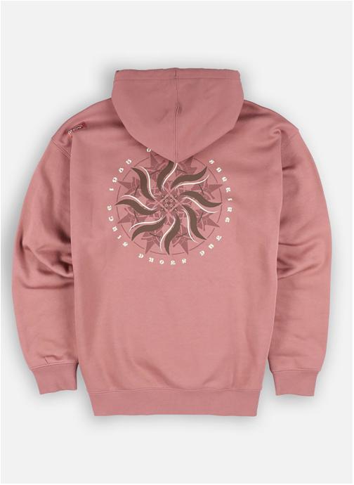 Oxbow Sweats à capuche SHURIKEN homme rose