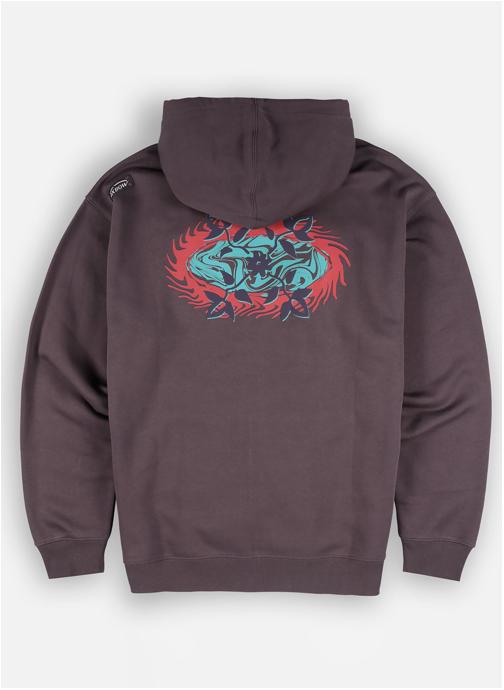 Oxbow Sweats à capuche WARMING homme violet