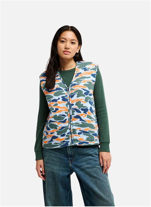 Quiksilver Vestes sans manches Inland Road femme bleu