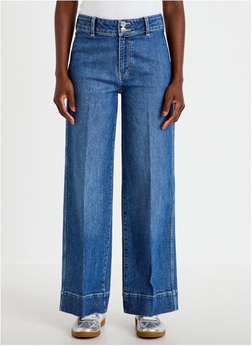 Cache Cache Jeans droit DELHO-MAR femme bleu