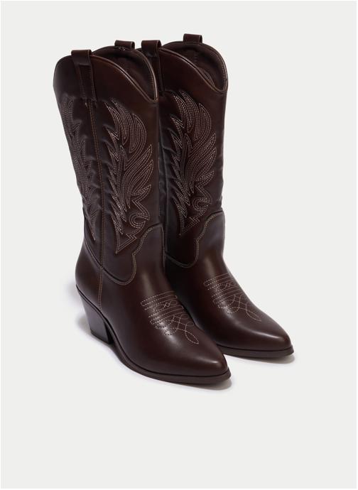 Cache Cache Bottes CHOBOOTWEST femme marron