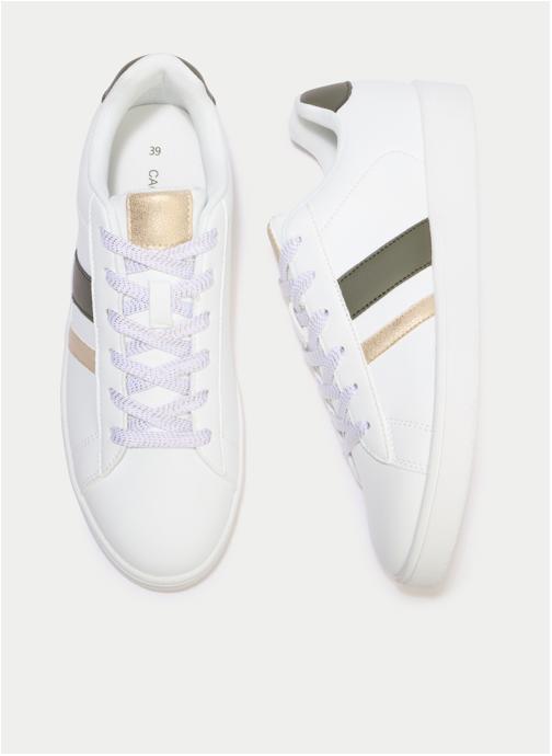 Cache Cache Baskets basses CHOBASTAHANA femme blanc