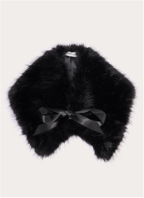 Cache Cache Foulards FOCOLFUR femme noir