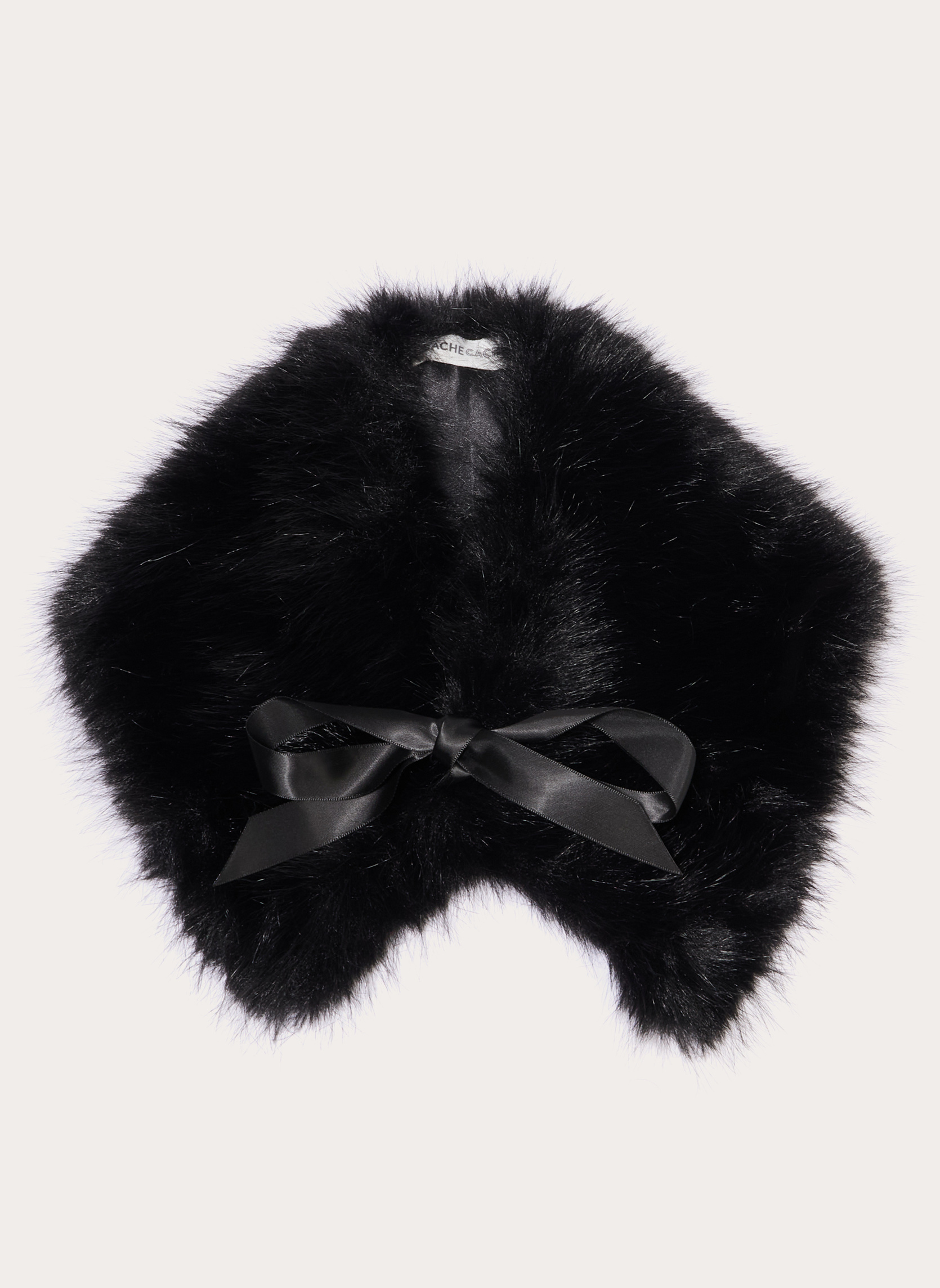 Foulards FOCOLFUR femme noir Cache Cache Foulards FOCOLFUR femme noir Noir