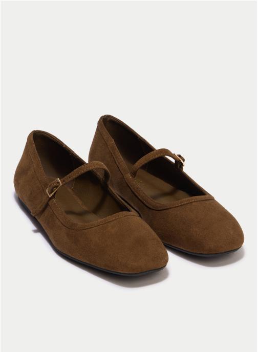 Cache Cache Ballerines classiques CHOBALSUED femme marron