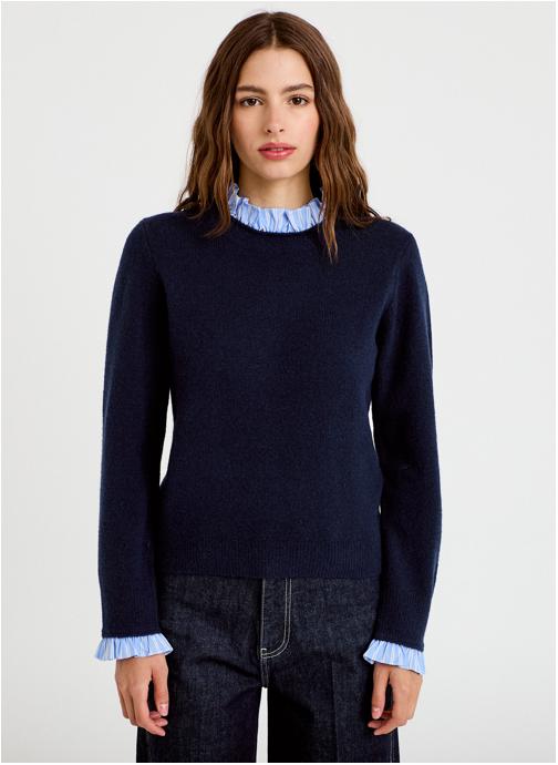 Cache Cache Pulls FROUFROUPUL femme bleu