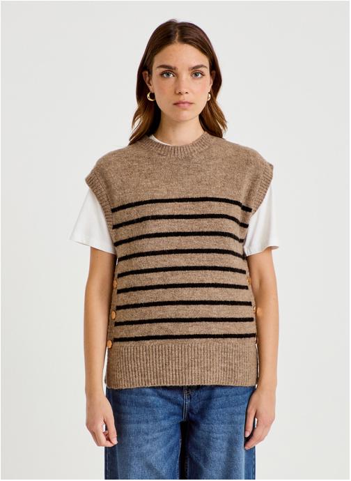 Cache Cache Pulls EASYDORESAMA femme marron