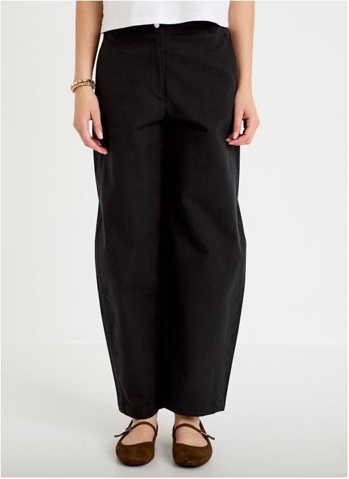 Cache Cache Pantalons droit ARCHY-CHINO femme noir
