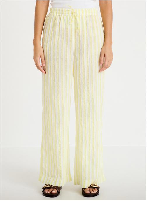 Cache Cache Pantalons droit PANRAYVITA femme jaune