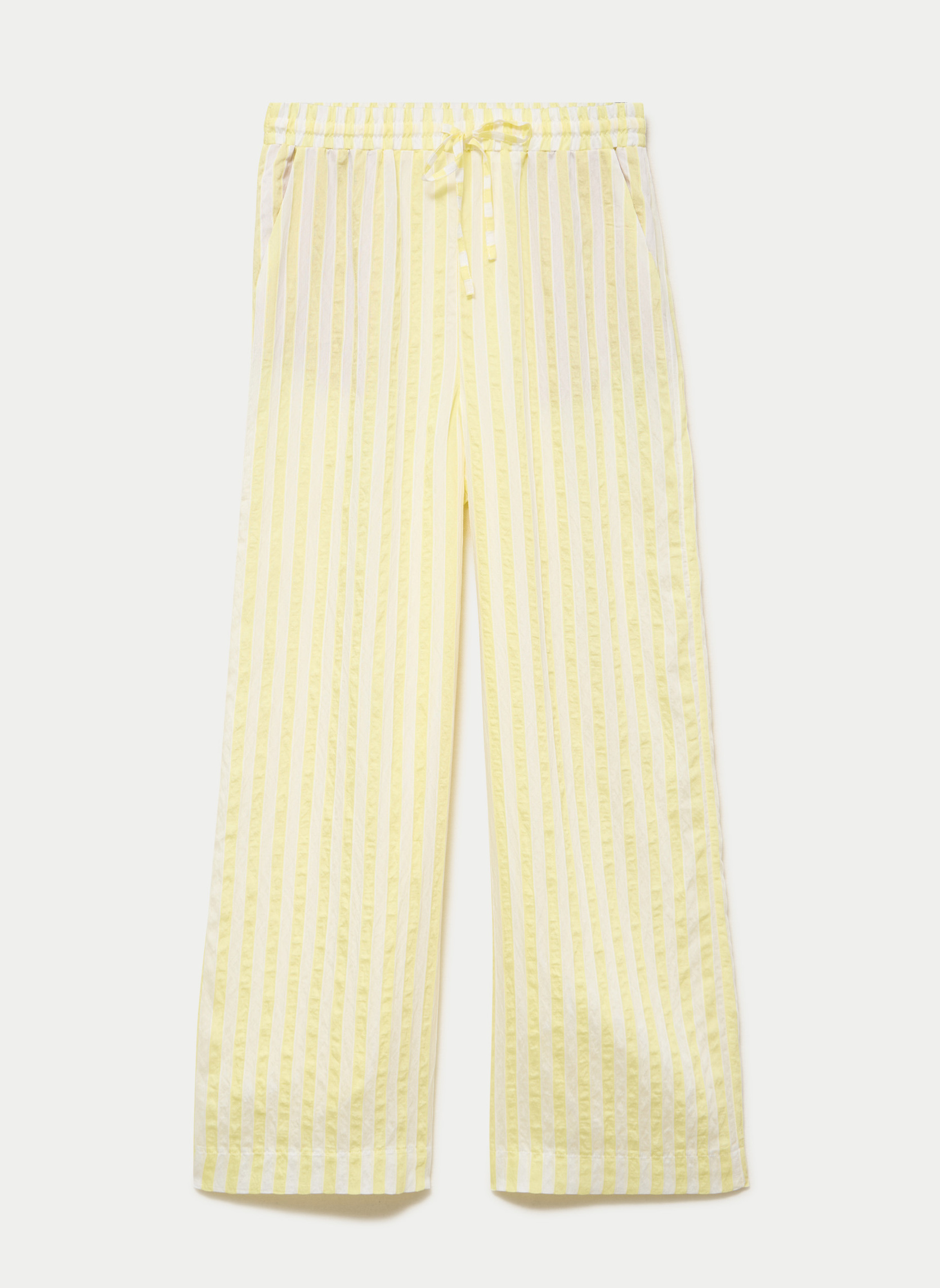 Pantalons droit PANRAYVITA femme jaune Cache Cache Pantalons droit PANRAYVITA femme jaune Jaune