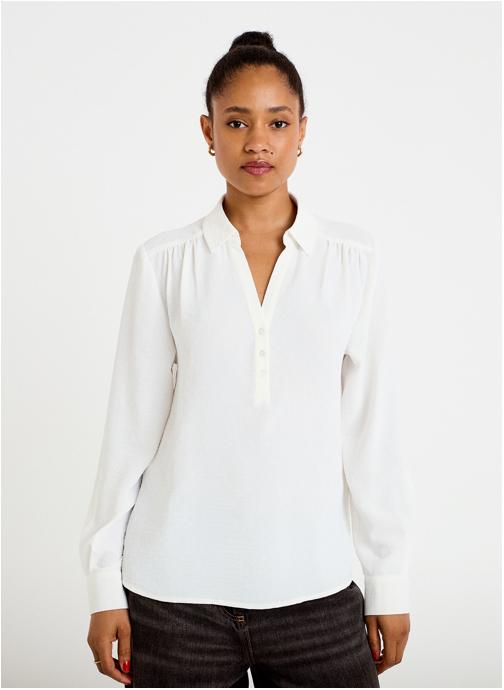 Cache Cache Chemises NEWDOBBYL femme blanc