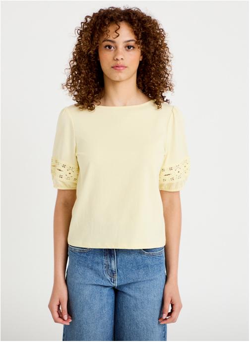 Cache Cache Tee-shirts TKBALMACRA femme jaune