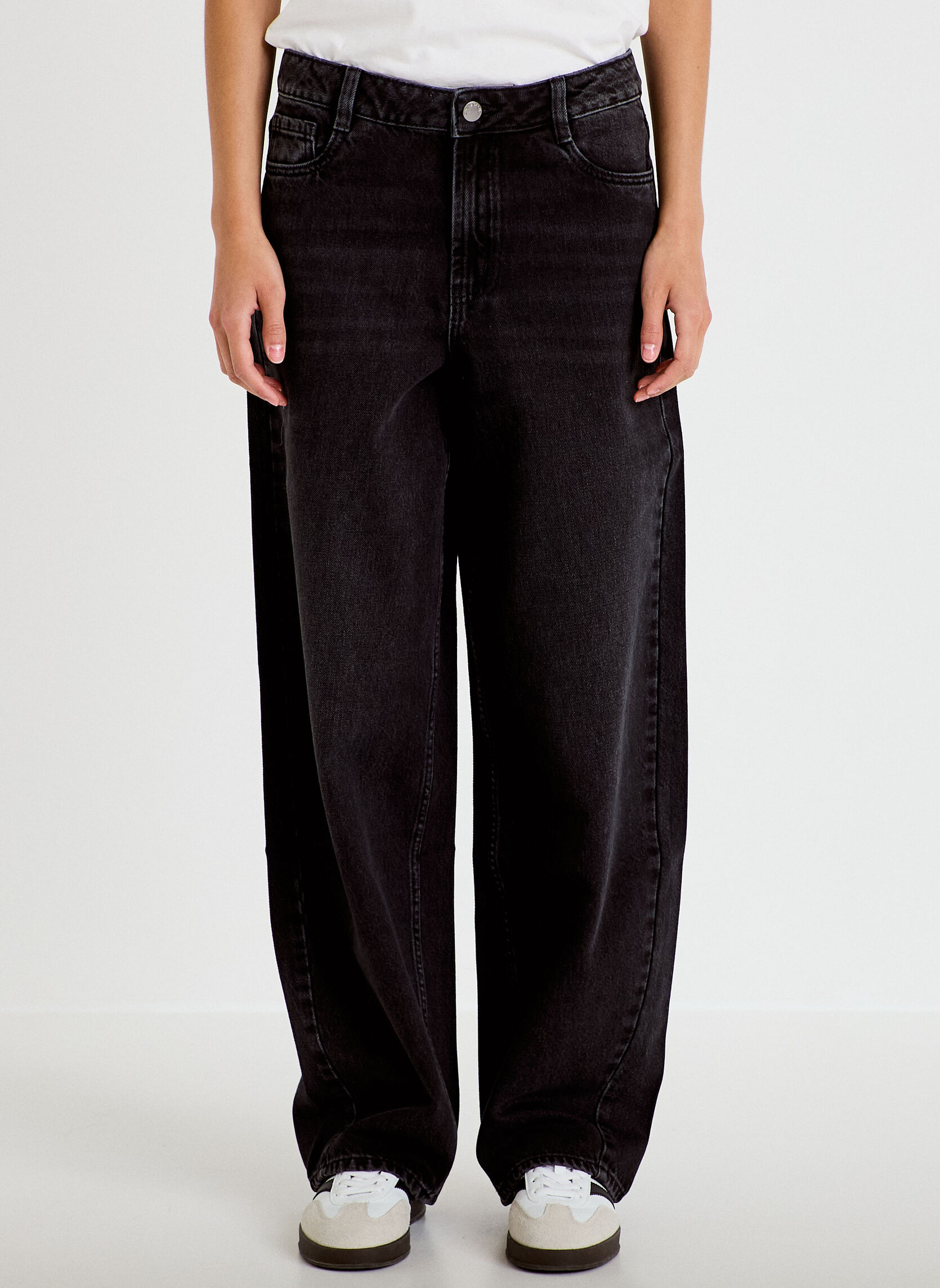 Jeans droit ARCHY-LONG femme noir Cache Cache Jeans droit ARCHY-LONG femme noir Noir