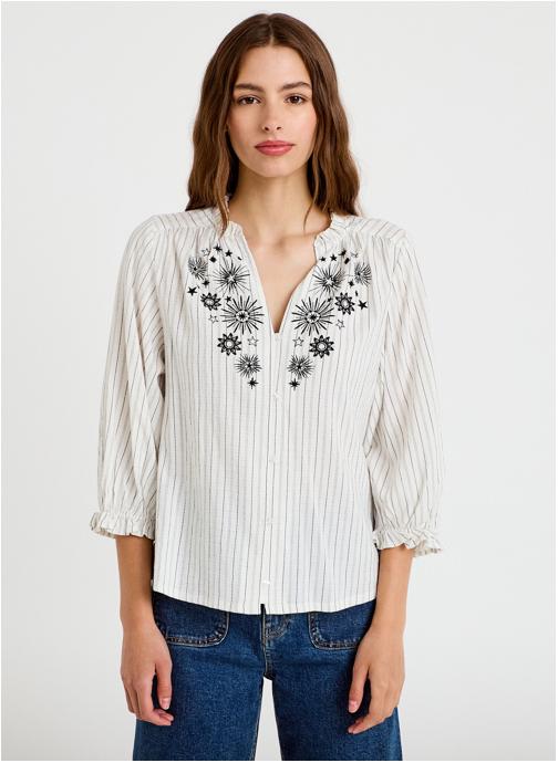 Cache Cache Blouses BLOUROMANCE femme blanc