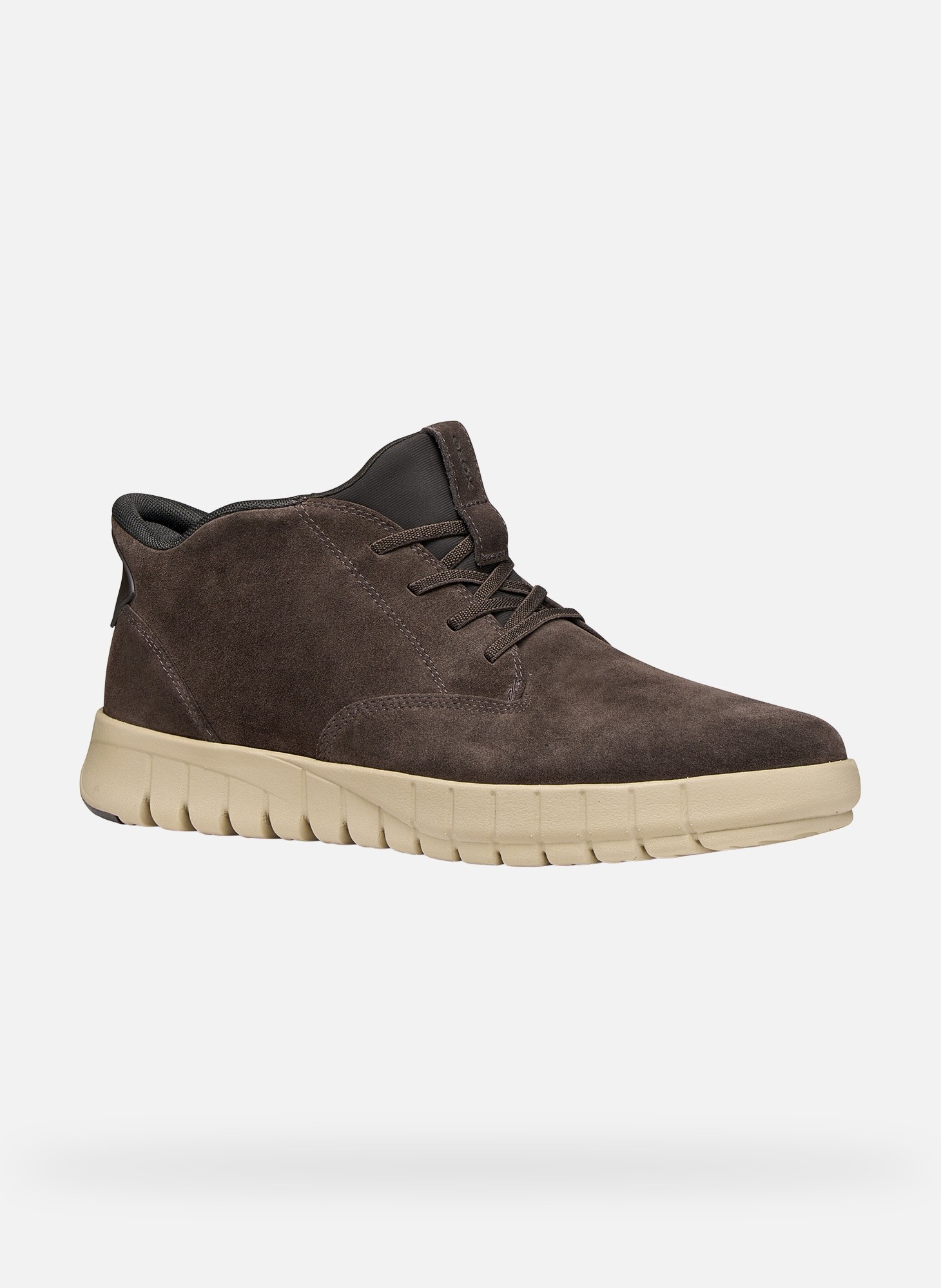 Bottines et boots FLEXTRIDE PLUS MAN homme marron Geox Bottines et boots FLEXTRIDE PLUS MAN homme marron Marron