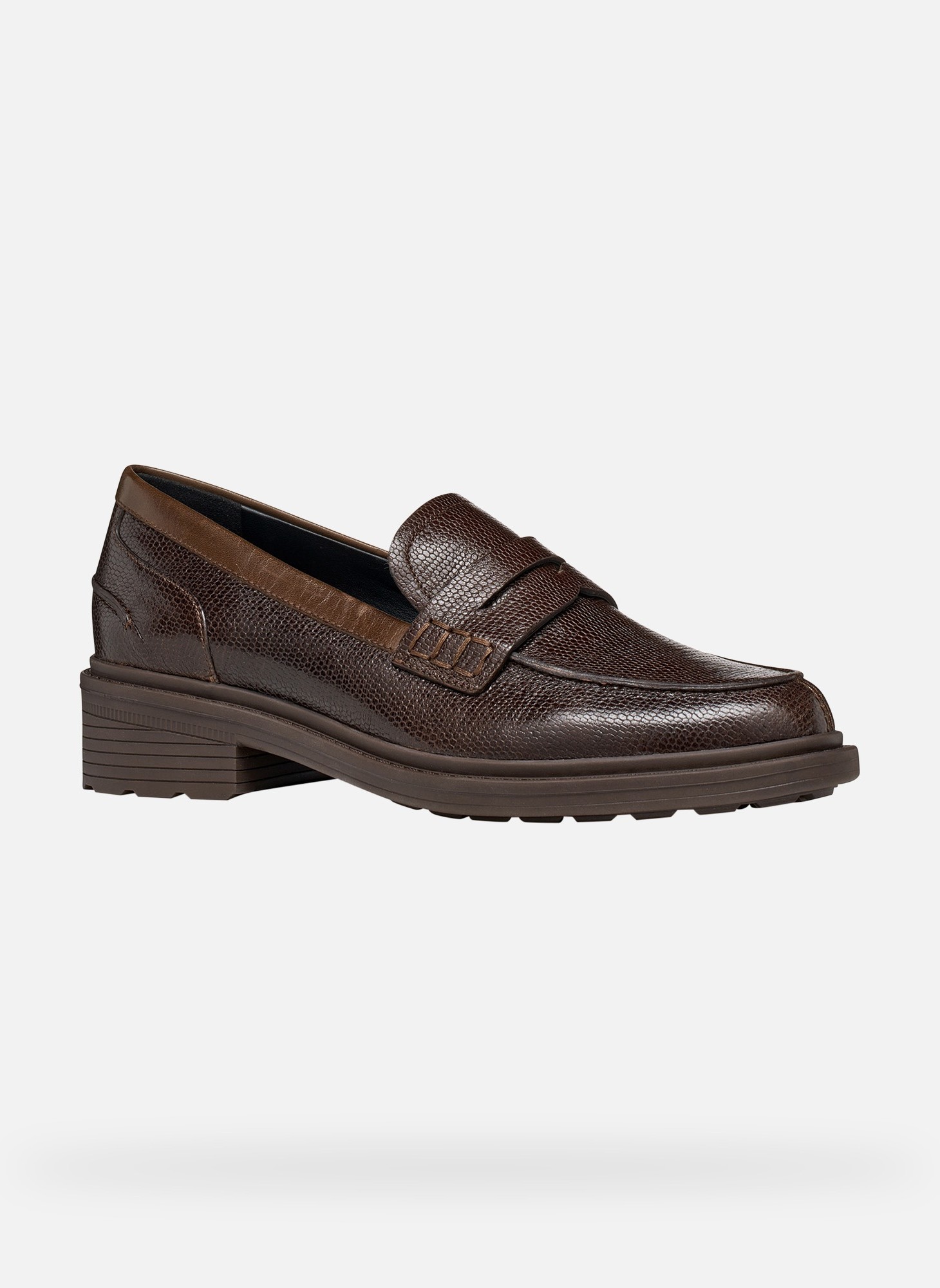 Mocassins WALK PLEASURE B WOMAN femme marron Geox Mocassins WALK PLEASURE B WOMAN femme marron Marron foncé