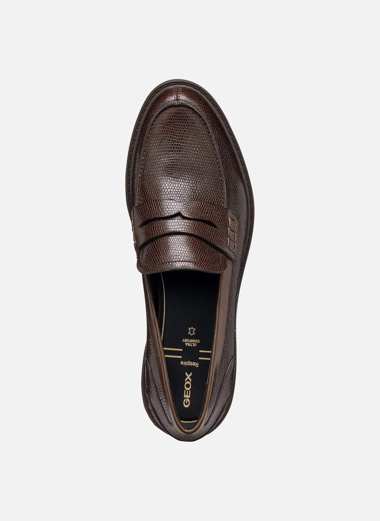 Mocassins WALK PLEASURE B WOMAN femme marron Geox Mocassins WALK PLEASURE B WOMAN femme marron Marron foncé