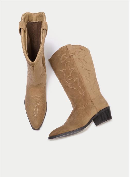 Cache Cache Bottes CHOBOOTSUED femme beige