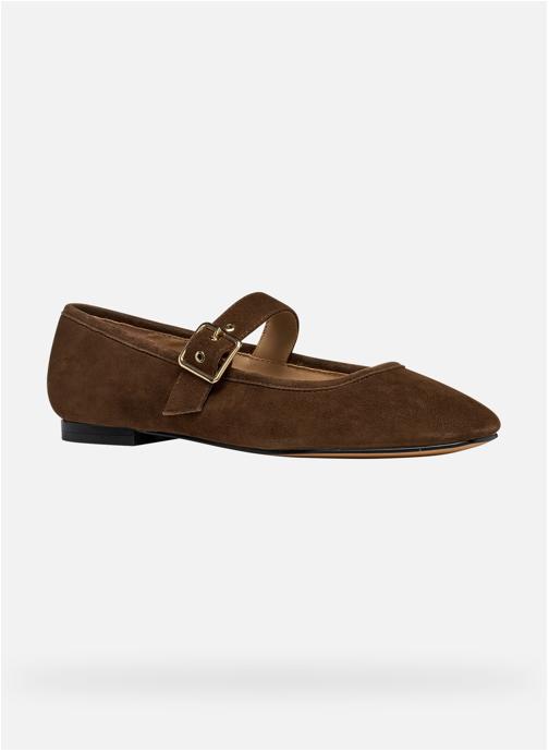 Geox Ballerines classiques D AZLEA femme marron
