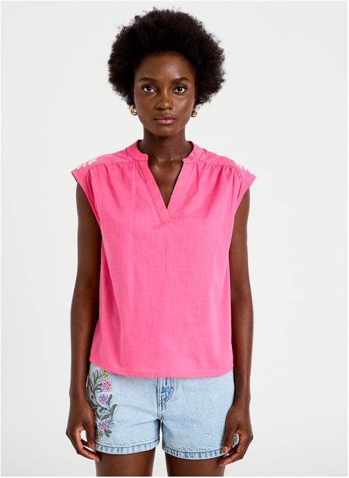Cache Cache Blouses BLOUESSBRODY femme rose