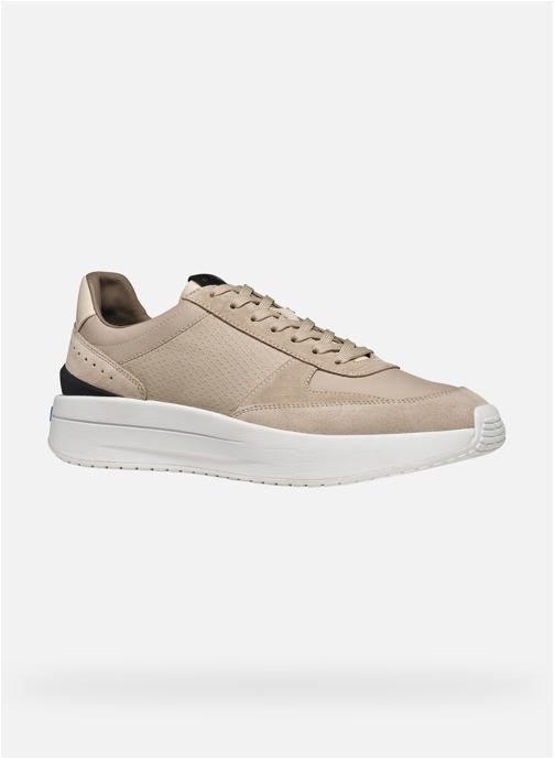Geox Baskets basses U GXRN-01 homme beige