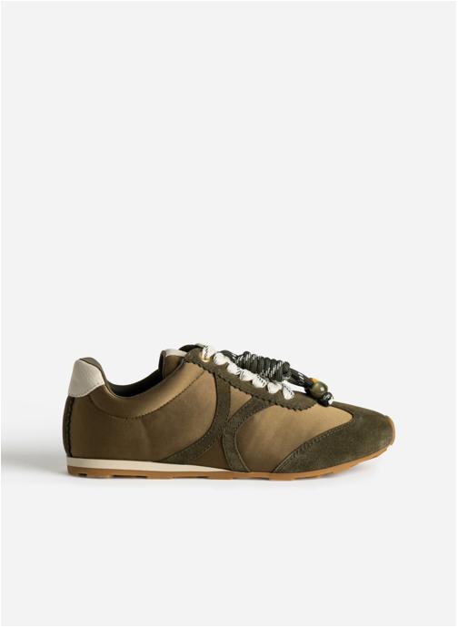 Eram Baskets basses PENSEE femme vert