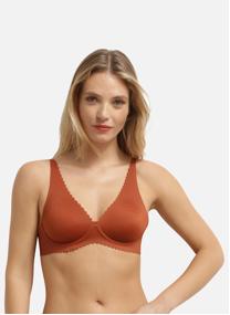 Brassières D0DF8C1 femme rouge Dim Brassières D0DF8C1 femme rouge Rouge foncé