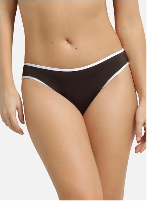 Dim Bas de maillot culotte D0DU8C1 femme marron