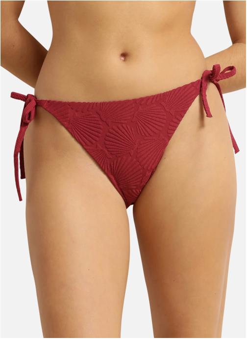 Dim Bas de maillot culotte DDEMBC1 femme rouge