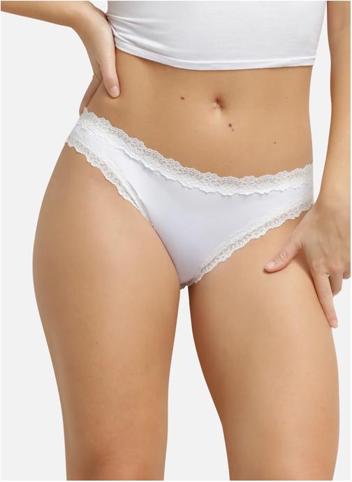 Dim Culottes DDEUSP1 femme blanc