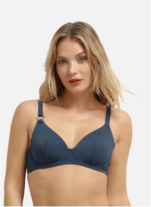 Dim Hauts de maillot balconnet DDEM5C1 femme bleu
