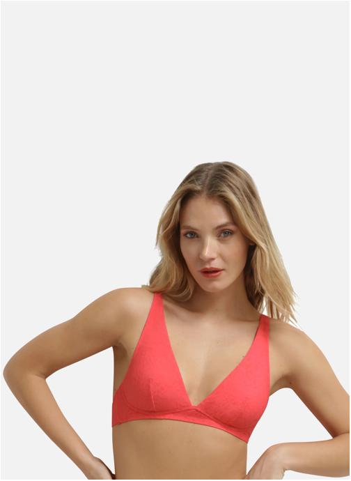 Dim Hauts de maillot balconnet DDEN2C1 femme rose