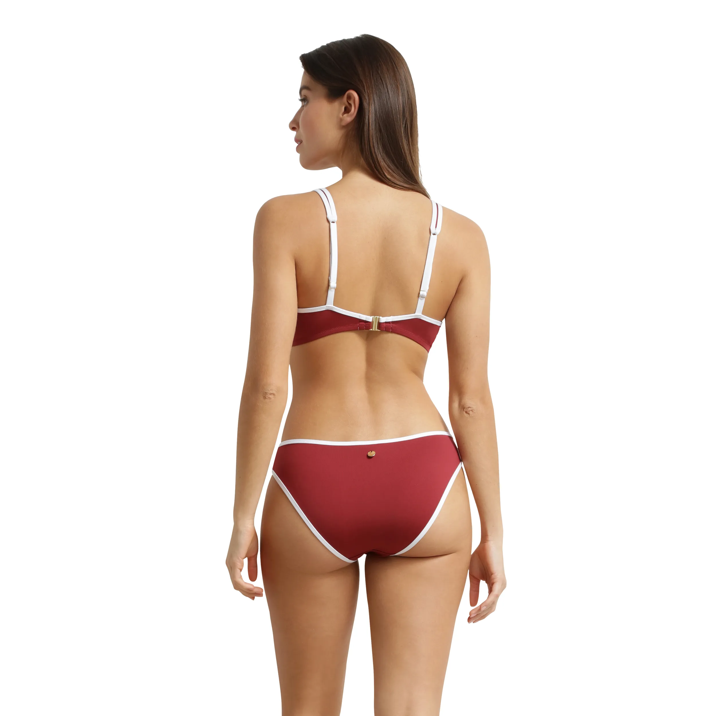 Hauts de maillot balconnet D0DU5C1 femme bordeaux Dim Hauts de maillot balconnet D0DU5C1 femme bordeaux Bordeaux