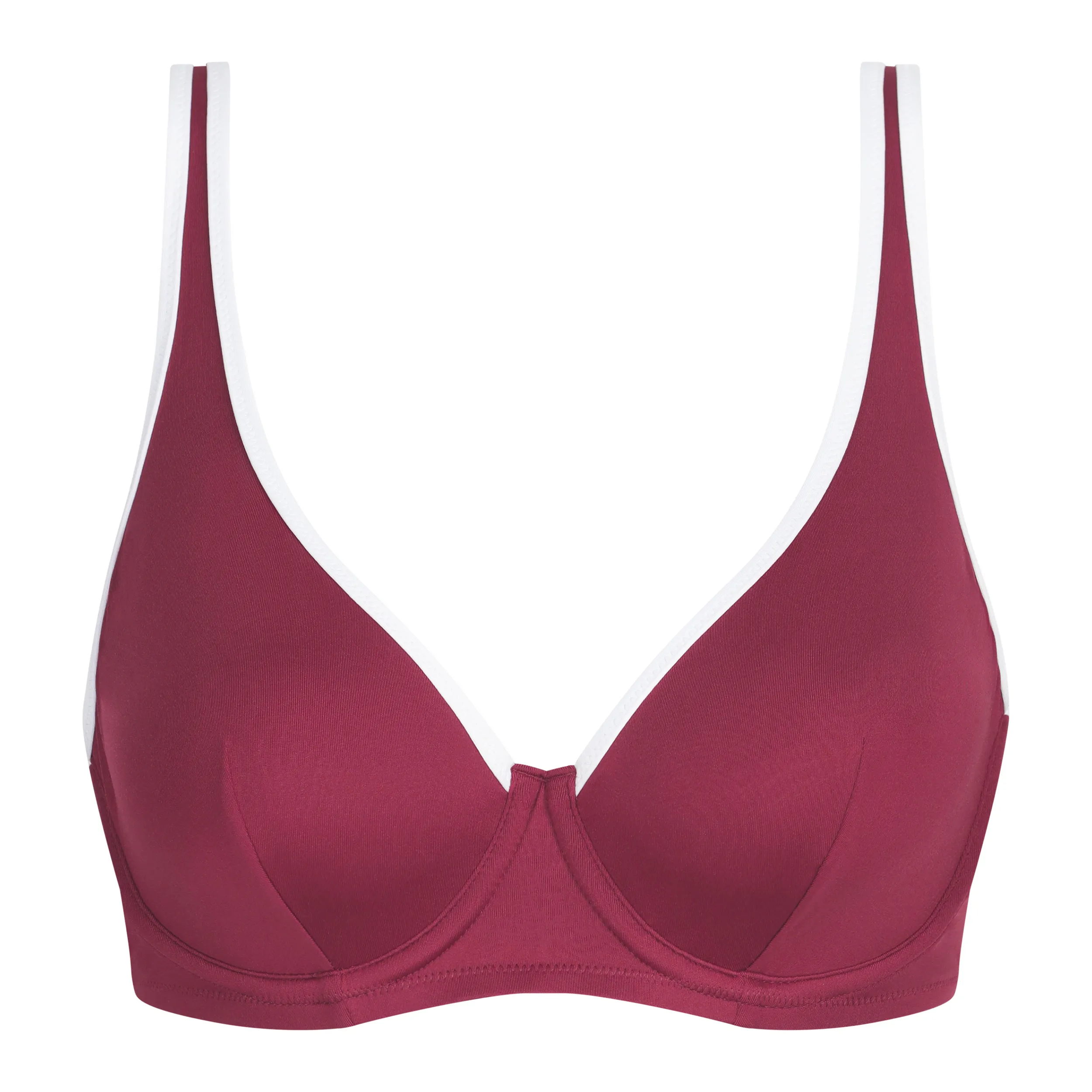Hauts de maillot balconnet D0DU5C1 femme bordeaux Dim Hauts de maillot balconnet D0DU5C1 femme bordeaux Bordeaux