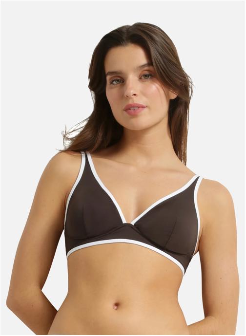 Dim Hauts de maillot balconnet D0DU6C1 femme marron