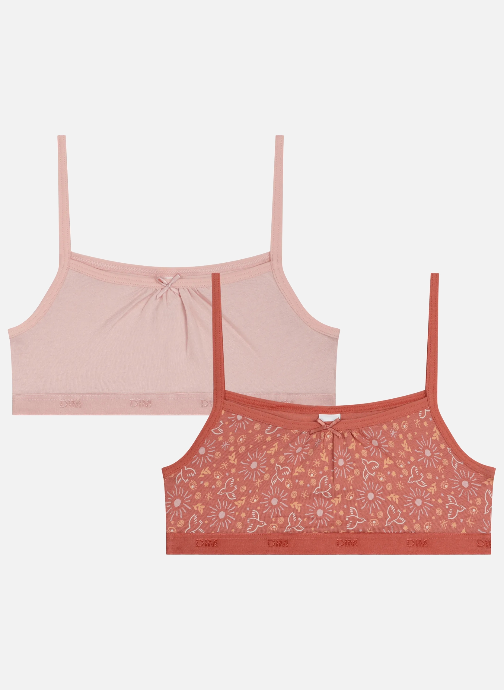 Brassières D0C84C2 fille rose Dim Brassières D0C84C2 fille rose Rose pastel